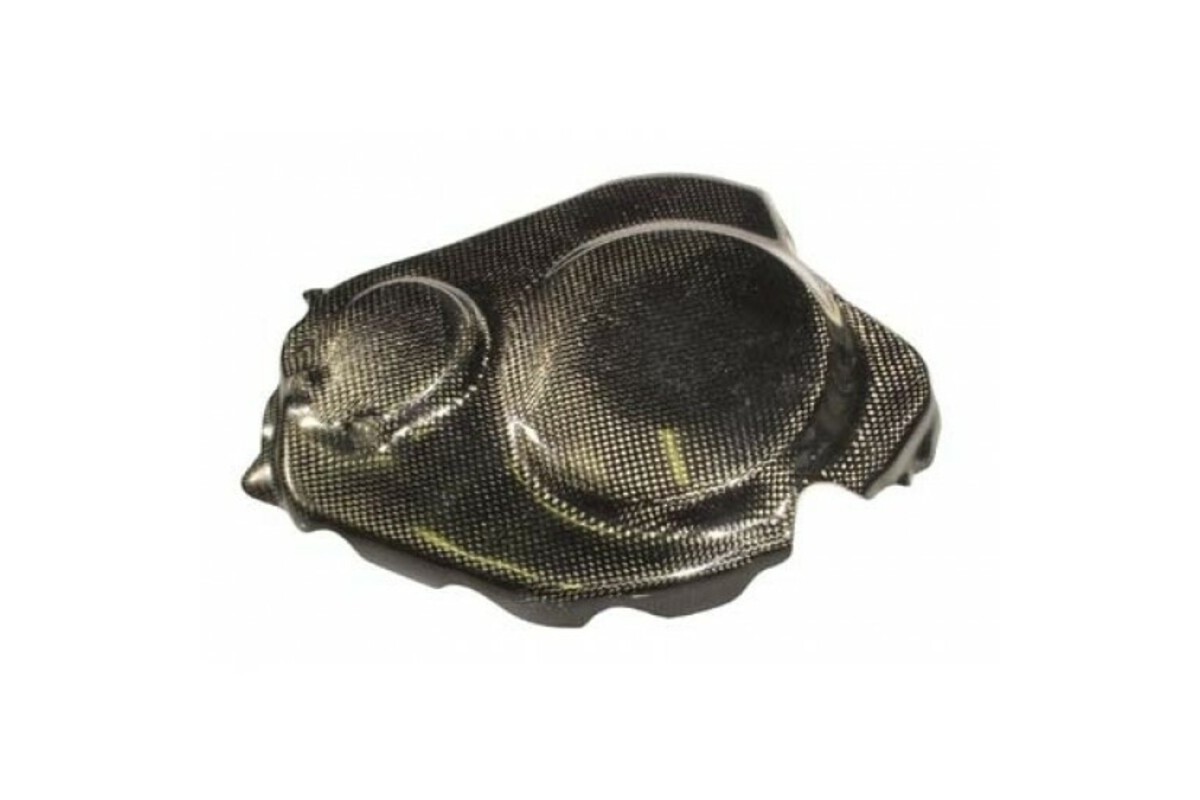 Couvre carter embrayage LIGHTECH carbone brillant