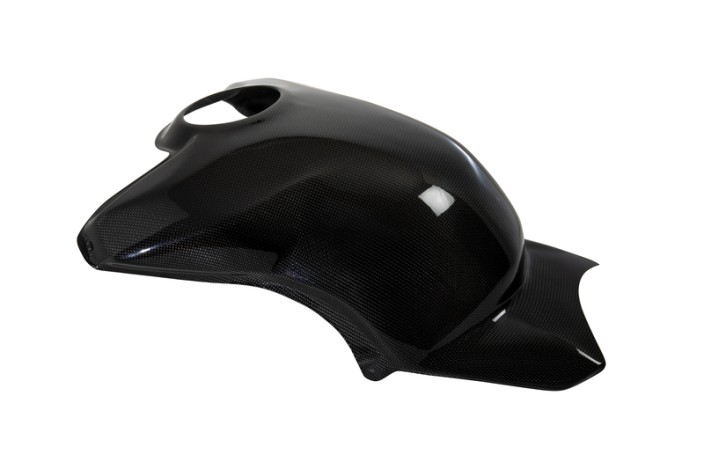 Couvre réservoir LIGHTECH carbone brillant