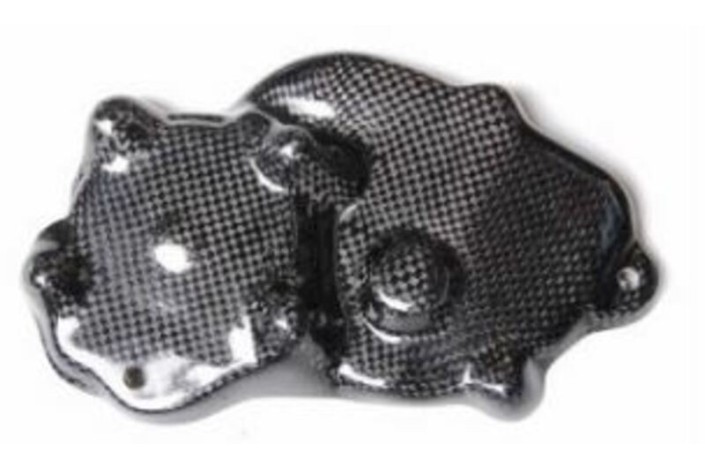 Couvre carter allumage LIGHTECH carbone brillant