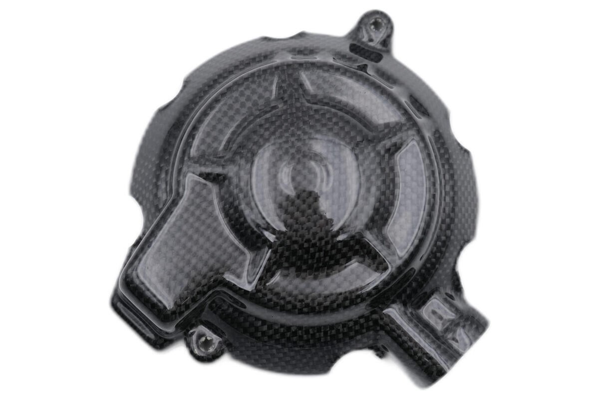 Couvre-carter alternateur LIGHTECH carbone brillant