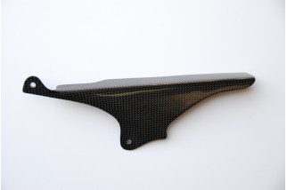 Carter de chaine LIGHTECH carbone brillant