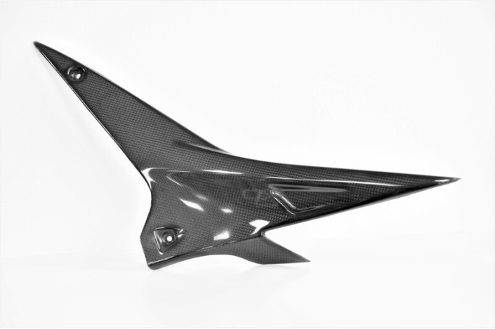 Carter de réservoir latéral LIGHTECH carbone brillant