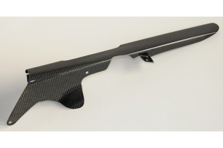 Carter de chaine LIGHTECH carbone brillant