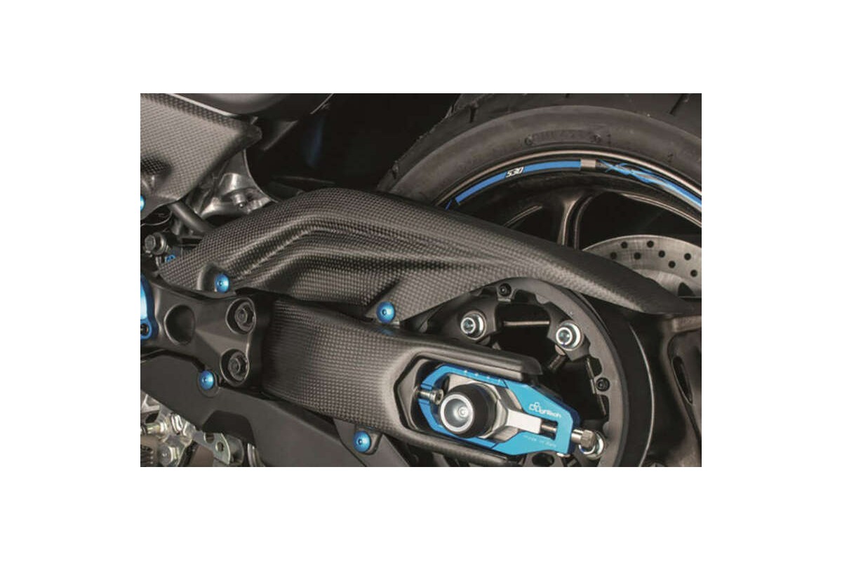 Carter de courroie LIGHTECH carbone mat