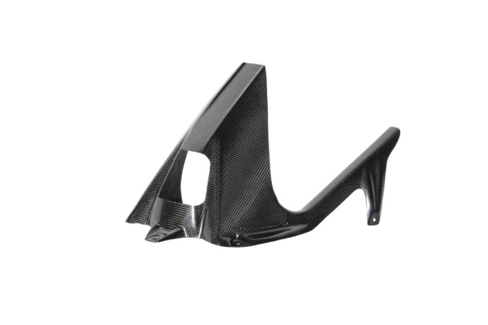 Garde boue arrière LIGHTECH carbone brillant