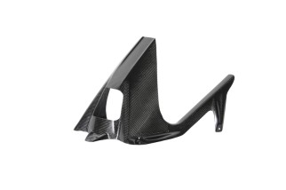 Garde boue arrière LIGHTECH carbone brillant