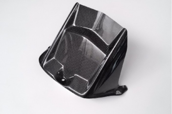 Garde boue arrière LIGHTECH carbone brillant