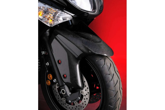 Garde-boue avant LIGHTECH carbone brillant