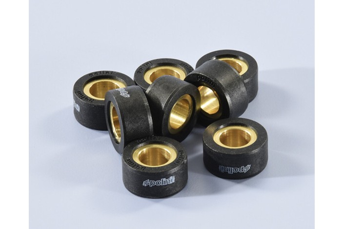 Jeu de galets POLINI 26,1x12,8mm 14,6gr - 8 pièces