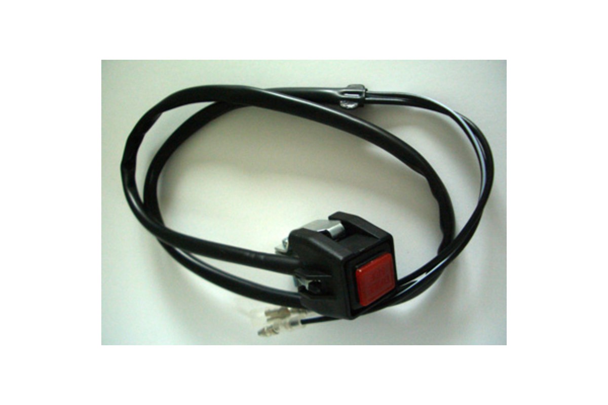 HIGHSIDER smart Universal switch square (push button type) for engine stop, horn