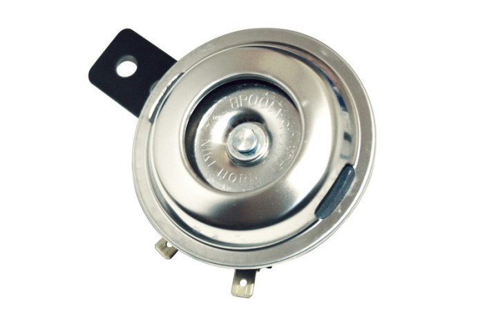 HIGHSIDER smart Stainless steel horn, 12V, d. 72 mm, E-mark