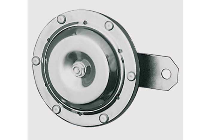 HIGHSIDER smart chrome horn, 12 V, 100 mm