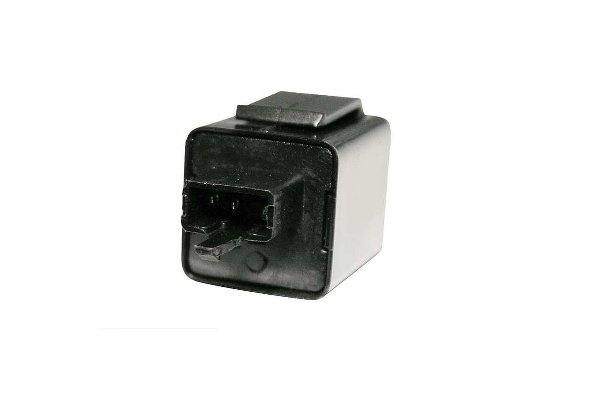 HIGHSIDER smart Flasher relay, electronic 12 V, narrow 3-way plug with 2 pins
