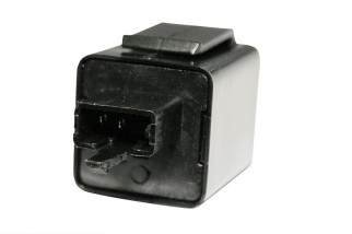 HIGHSIDER smart Flasher relay, electronic 12 V, narrow 3-way plug with 2 pins