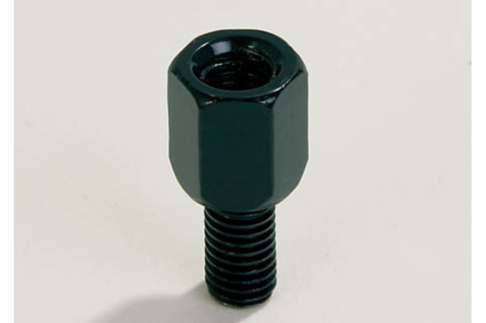 HIGHSIDER smart Mirror adapter hole M10 right on bolt M8 right black