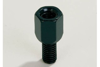 HIGHSIDER smart Mirror adapter hole M10 right on bolt M8 right black