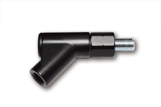 HIGHSIDER smart Mirror adapter M10x1,25, left hand thread, black