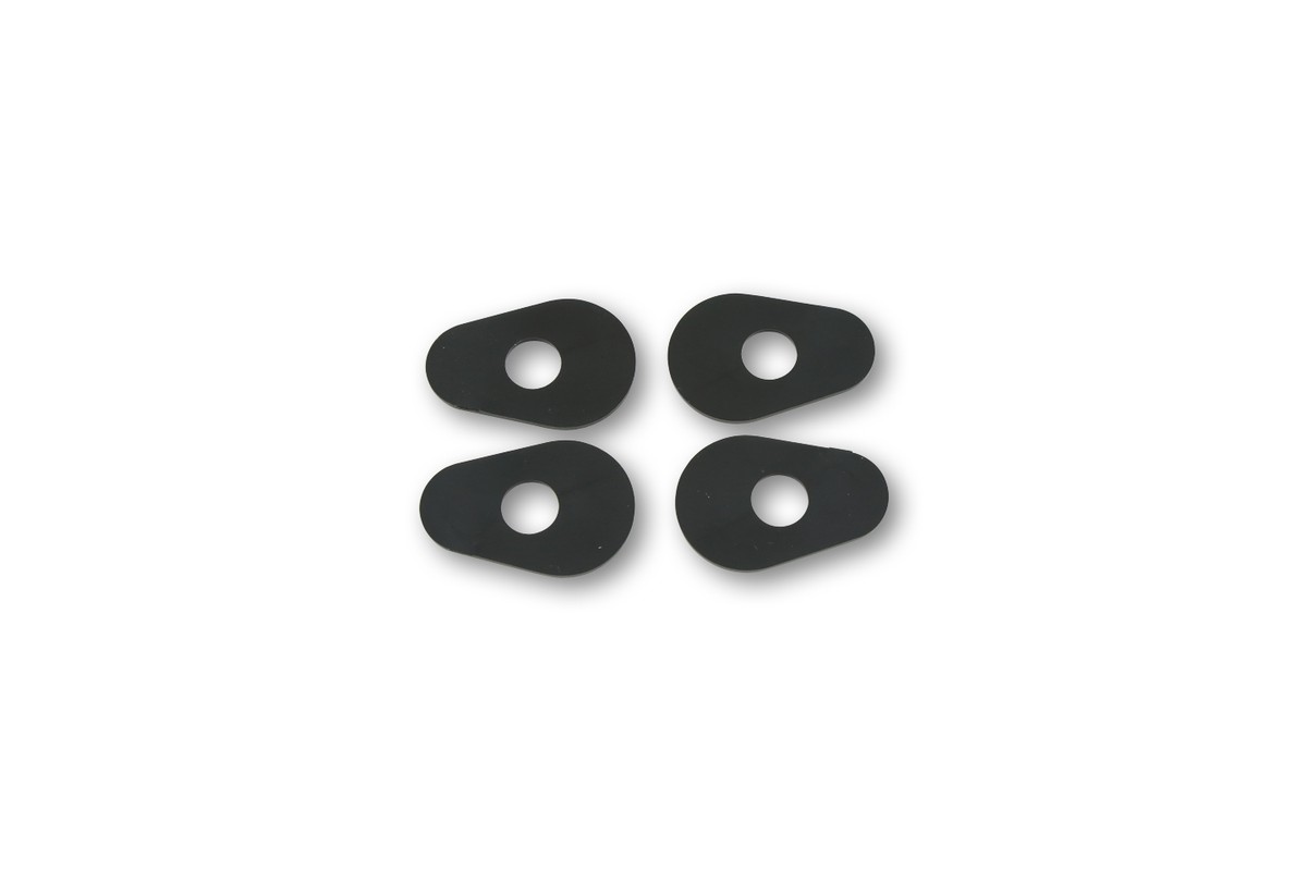 HIGHSIDER smart Mounting plates INDY SPACER for various YAHMAHA, Set