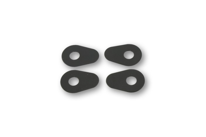 HIGHSIDER smart Alu mounting plates INDY SPACER for various YAMAHA, Set