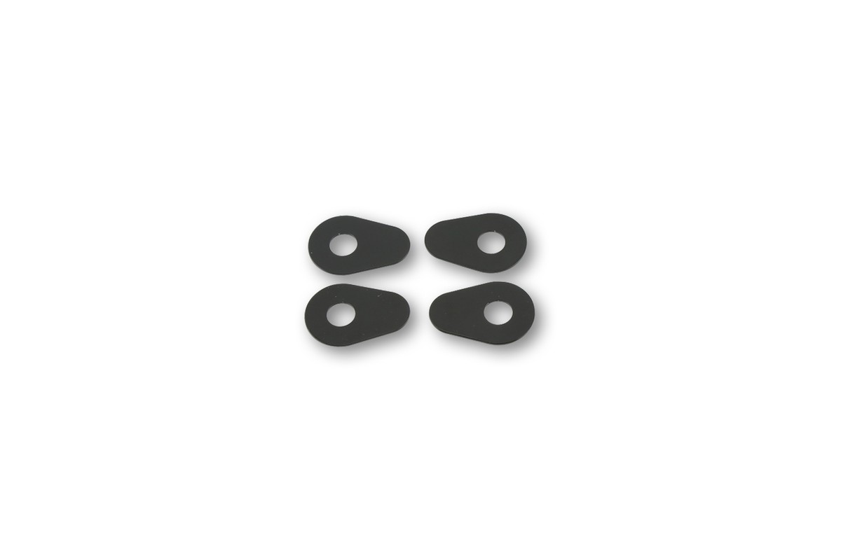 HIGHSIDER smart Alu mounting plates INDY SPACER for various YAMAHA, Set
