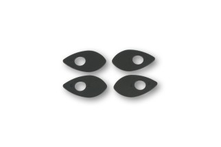 HIGHSIDER smart Mounting plates INDY SPACER for various, DUCATI, HONDA, Set