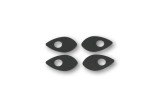 HIGHSIDER smart Mounting plates INDY SPACER for various, DUCATI, HONDA, Set