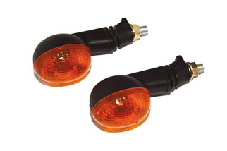 HIGHSIDER smart Mini turn signal, oval, black
