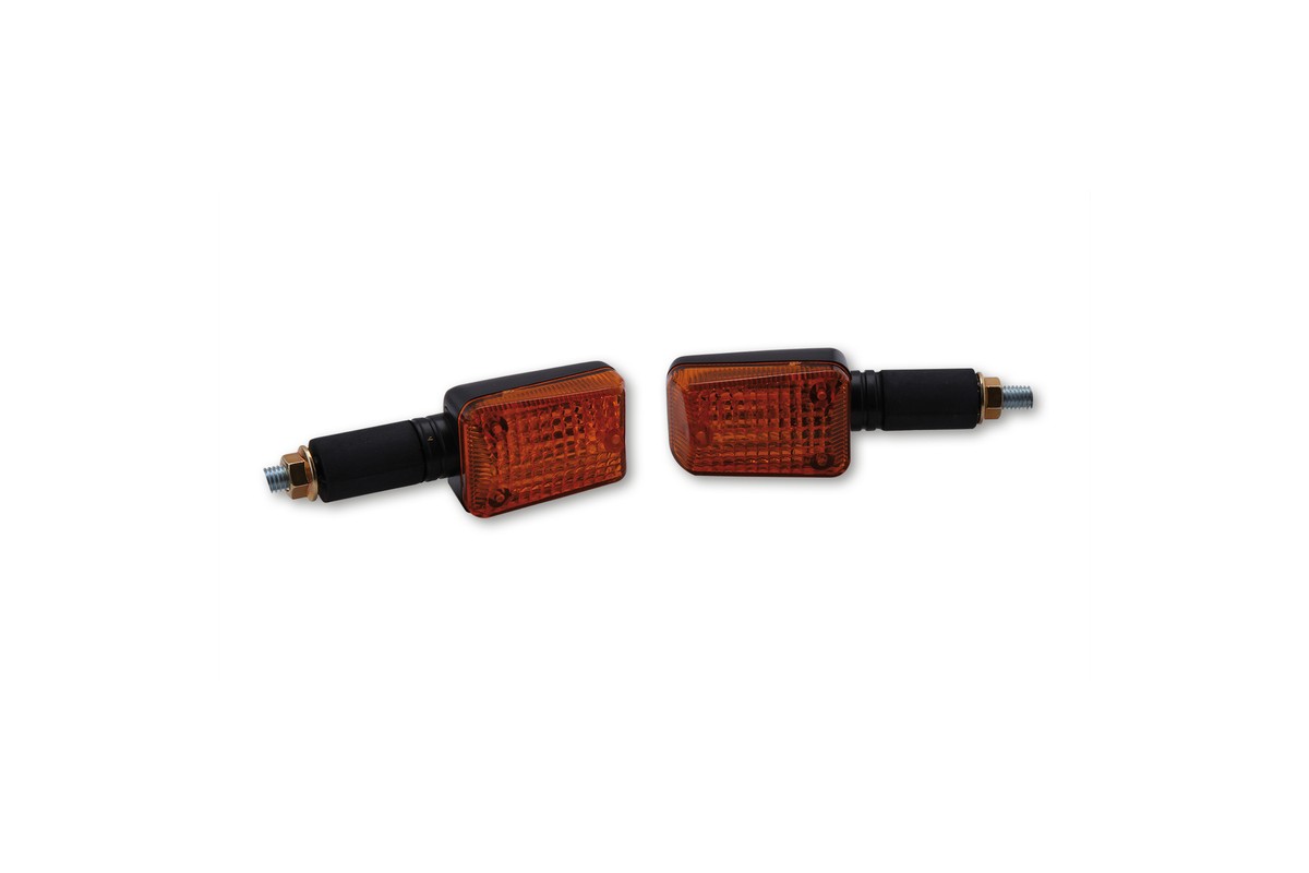 HIGHSIDER smart Mini indicators, black, glass yellow