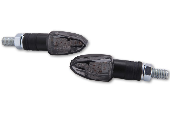 HIGHSIDER smart LED indicators LIZZARD, black, tinted glass