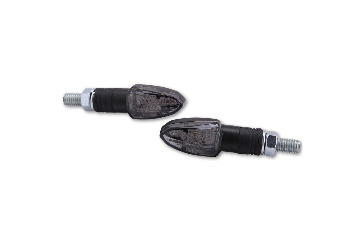 HIGHSIDER smart LED indicators LIZZARD, black, tinted glass