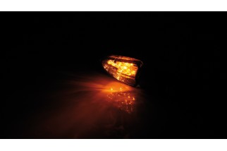 HIGHSIDER smart LED indicators LIZZARD, black, tinted glass