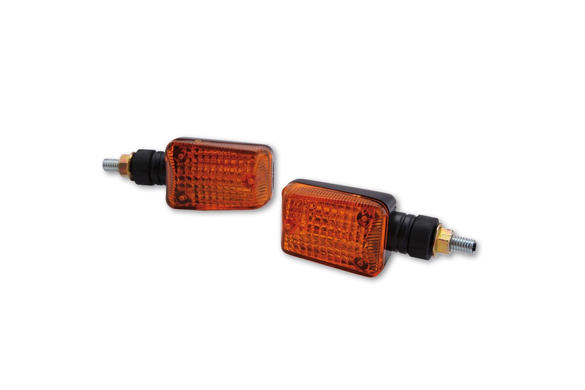 HIGHSIDER smart Mini indicators, black, glass yellow