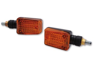 HIGHSIDER smart Mini indicators, black, glass yellow