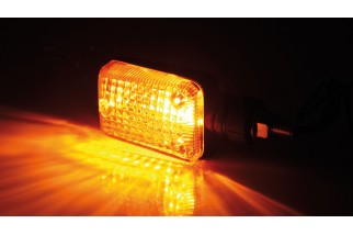 HIGHSIDER smart Mini indicators, black, glass yellow