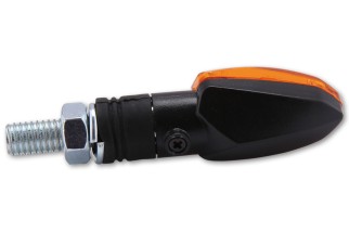 HIGHSIDER smart Halogen flasher LIZZARD, black, yellow glass, 12V/6W