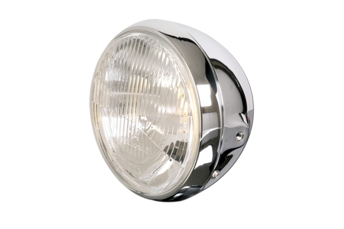 HIGHSIDER smart HIGHSIDER smart 7 inch headlight British style, chrome