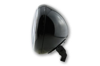 HIGHSIDER smart 7 inch YUMA 2 main headlight, black glossy
