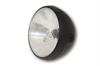 HIGHSIDER smart HIGHSIDER smart 7 inch headlight British style, matt black