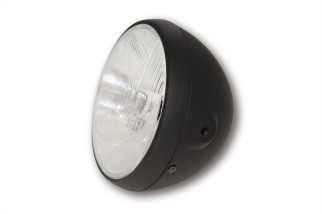 HIGHSIDER smart HIGHSIDER smart 7 inch headlight British style, matt black