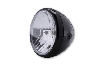 HIGHSIDER smart 7 inch headlight RENO, black glossy