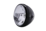 HIGHSIDER smart 7 inch headlight RENO, black glossy