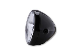 HIGHSIDER smart 7 inch headlight RENO, black glossy