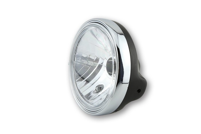 HIGHSIDER smart 7-inch LTD headlight, black glossy
