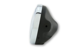 HIGHSIDER smart 7-inch LTD headlight, black glossy