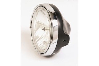 HIGHSIDER smart 7-inch LTD headlight, black glossy