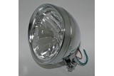 HIGHSIDER smart 6 1/2 Cruiser chrome headlight with shade