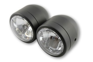 HIGHSIDER smart Headlight set, black, driving + low beam