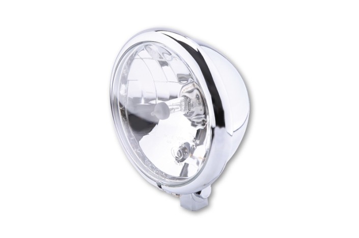 HIGHSIDER smart HIGHSIDER smart 5 3/4 inch headlight Bates Style, chrome