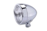 HIGHSIDER smart Chrome headlight BULLET, lower mounting, high beam H4