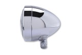 HIGHSIDER smart Chrome headlight BULLET, lower mounting, high beam H4